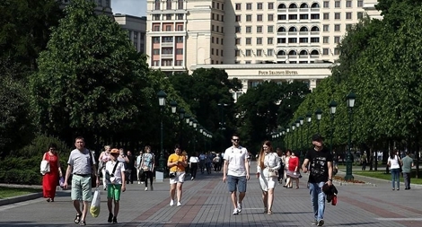 Moscow cho người dân nghỉ làm ở nhà hưởng nguyên lương cả tuần sau
