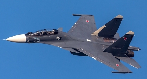 Su-30 Nga 3 lần cất cánh "săn" trinh sát cơ Mỹ trên Biển Đen
