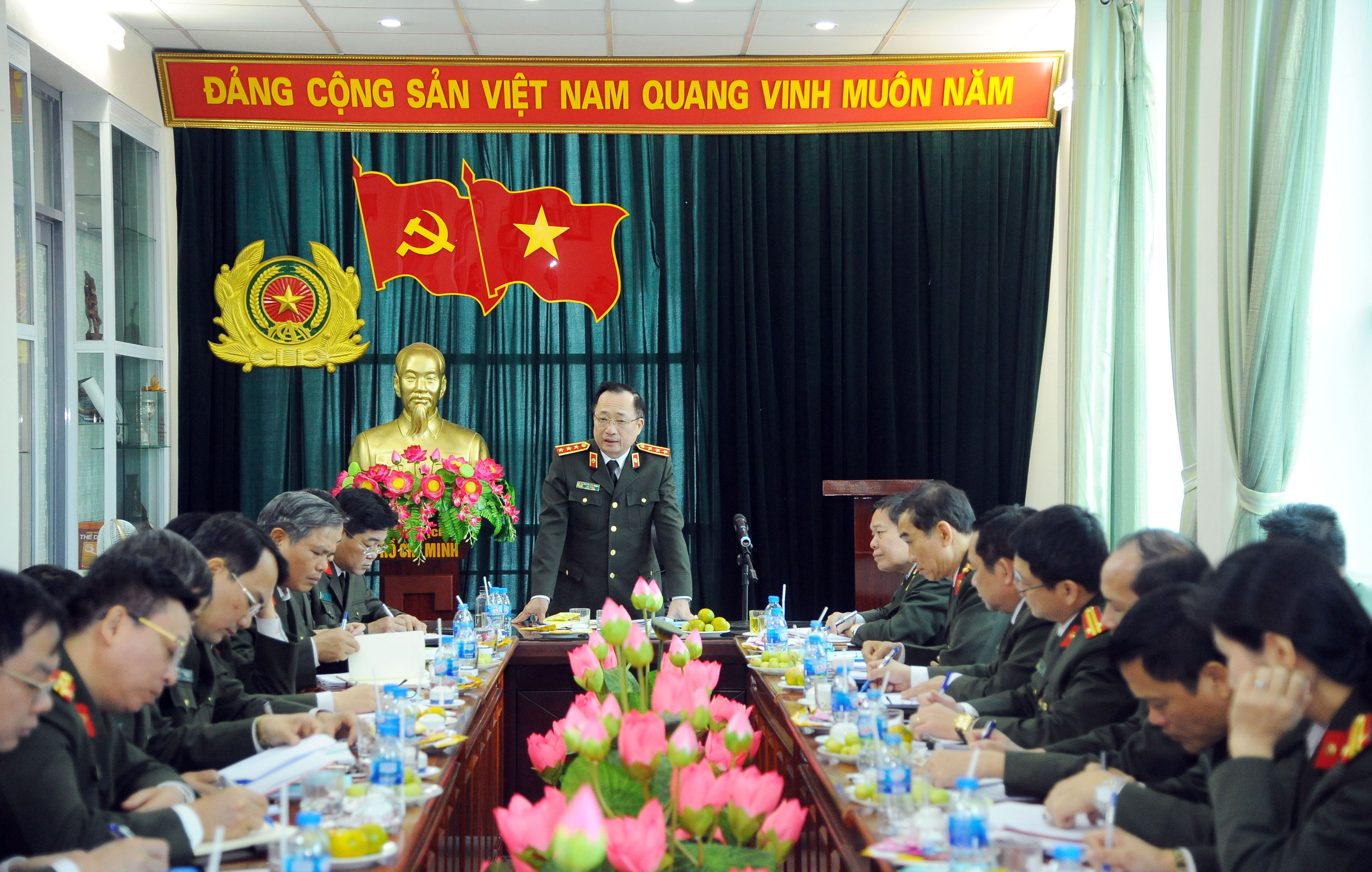 Chú trọng công tác đào tạo, huấn luyện và tuyển dụng thể thao CAND