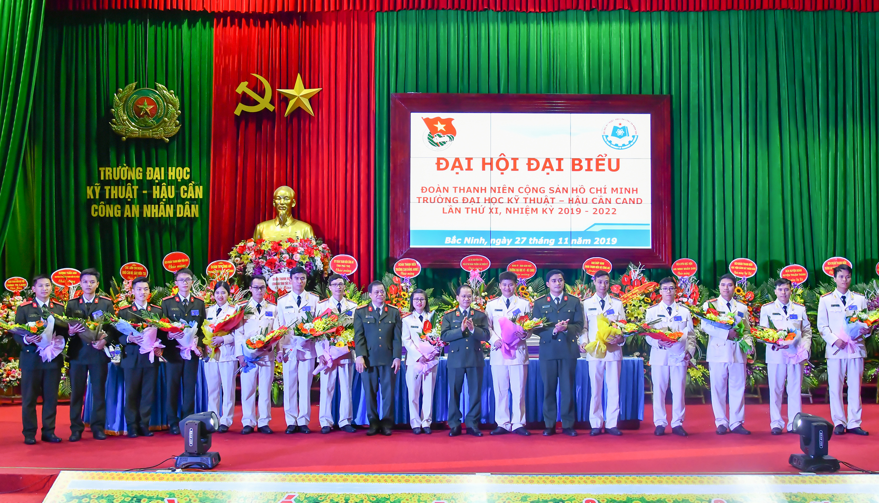 Đại hội Đoàn Thanh niên Đại học Kỹ thuật – Hậu cần CAND