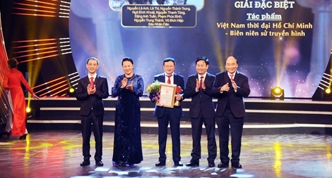 Trao giải Báo chí toàn quốc về xây dựng Đảng lần thứ V