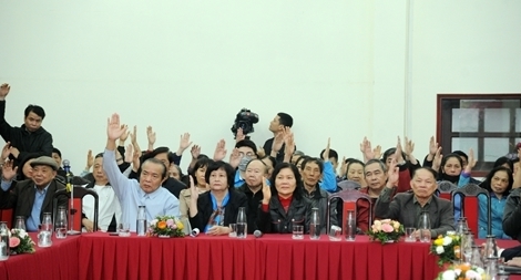 Bộ trưởng Bộ Công an được 100% cử tri nơi cư trú tín nhiệm giới thiệu ứng cử đại biểu Quốc hội khóa XV