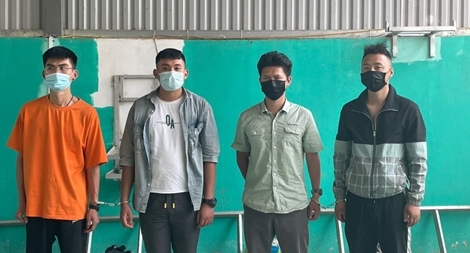 Bắt giữ 4 công dân Trung Quốc nhập cảnh trái phép